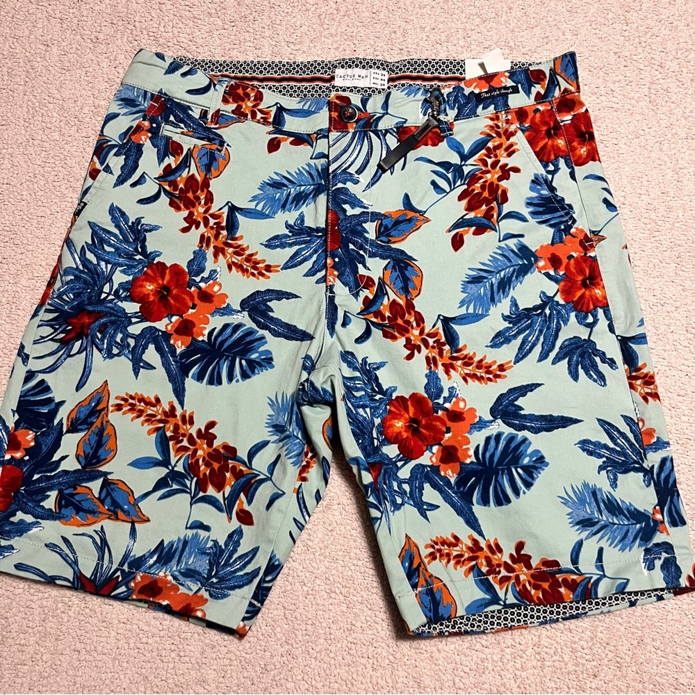 Cactus Man Ricky Singh Floral Print
Shorts Size 34